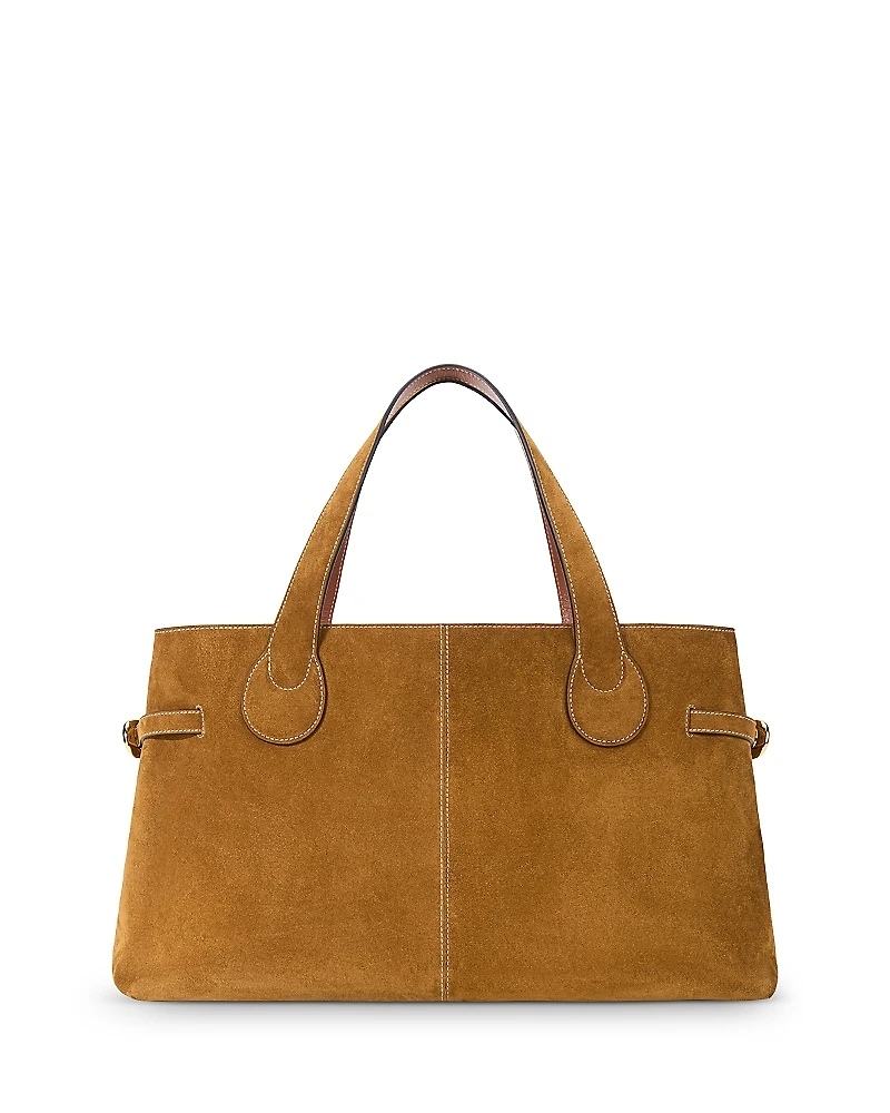 Staud Piper Suede Tote