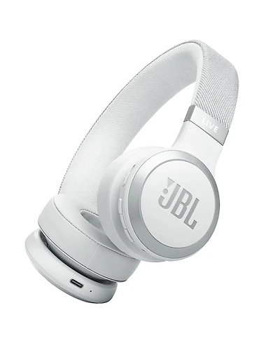 Jbl Live 670NC Bluetooth On Ear Headphones-White