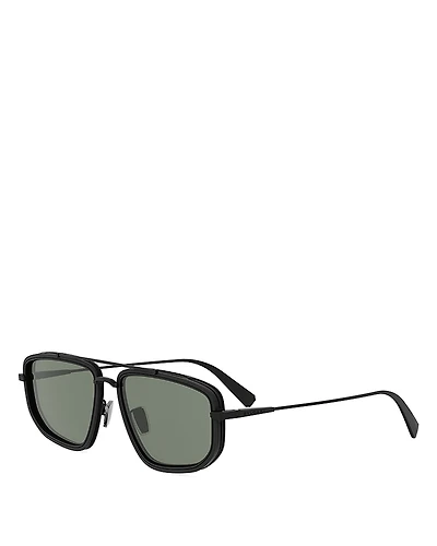 Bvlgari B. zero1 Rectangular Sunglasses, 57mm