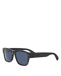 Bvlgari Aluminium Geometric Sunglasses, 56mm