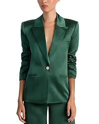 Alice and Olivia Silas Single Breasted Blazer