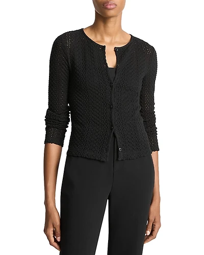 Vince Pointelle Cardigan