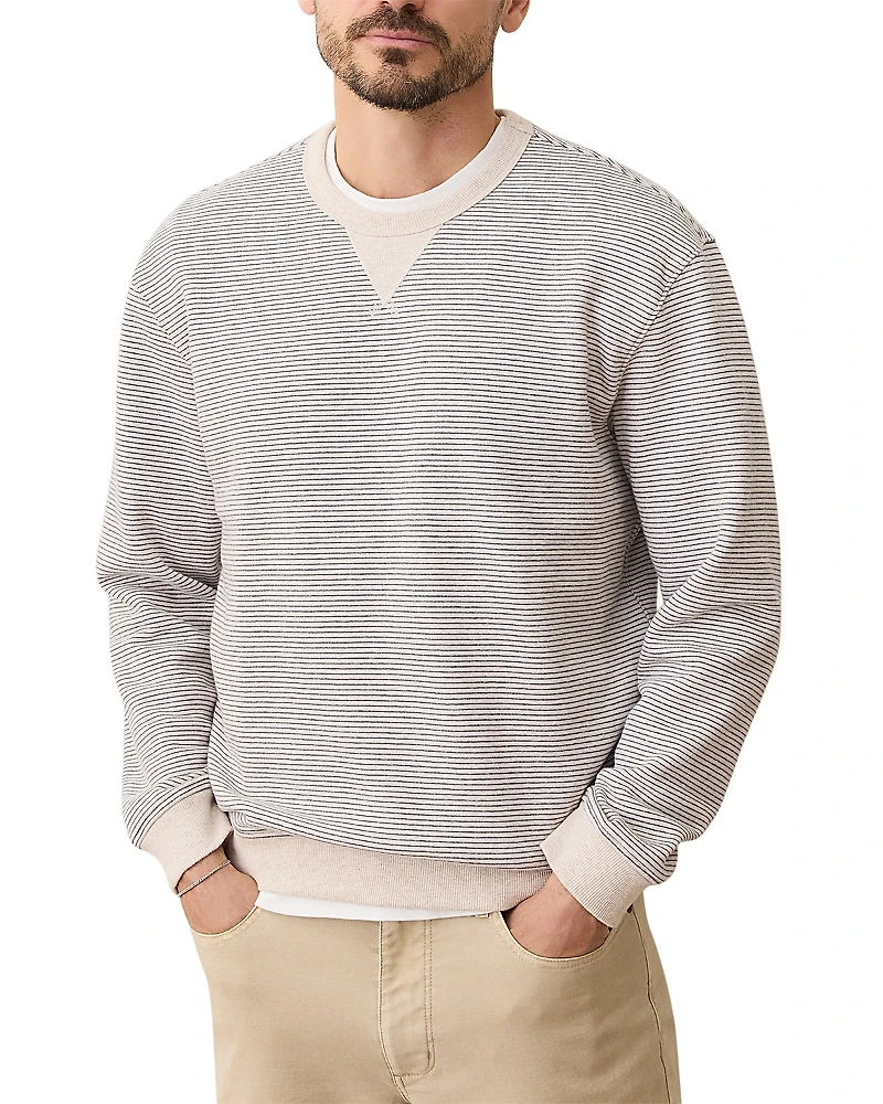 Marine Layer Relaxed Cloud 9 Fleece Crewneck Sweatshirt