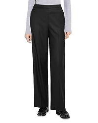 Theory Wide Leg Pull On Full Length Pants