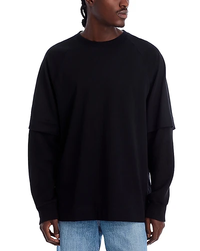 Helmut Lang Double Layer Crewneck Tee
