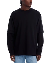 Helmut Lang Double Layer Crewneck Tee