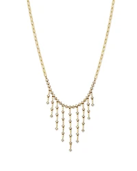 Bloomingdale's Fine Collection Diamond Droplet Necklace