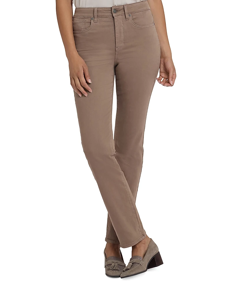 Nydj Marilyn High Rise Straight Jeans
