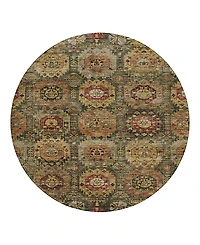 Dalyn Rug Company Silk Road SR11 Round Area Rug, 8'0x8'0