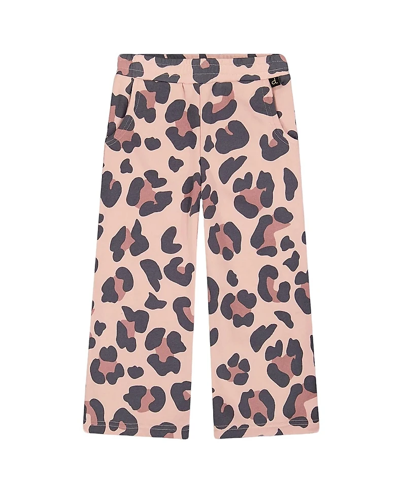 Deux par Girls' French Terry Wide Leg Sweatpants