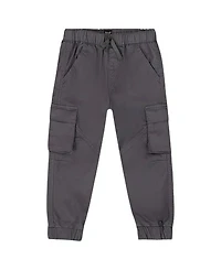 Deux par Boys' Twill Jogger Cargo Pants - Little Kid, Big Kid