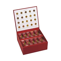 Tea Forte Warming Joy Tea Chest, 40 Pyramid Infusers