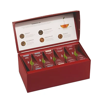 Tea Forte Warming Joy Presentation Box, 20 Pyramid Infusers