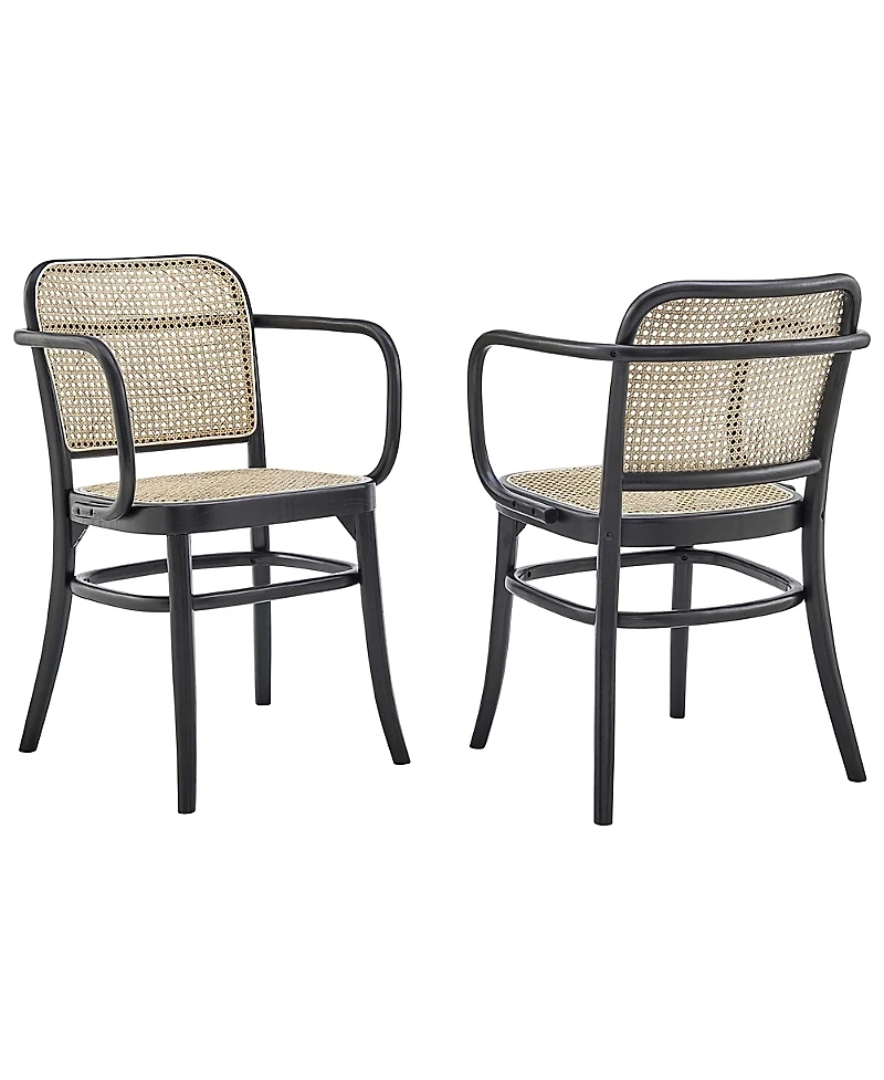 Modway Winona Wood Dining Chair, Set of 2