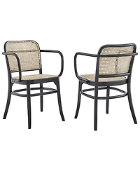 Modway Winona Wood Dining Chair, Set of 2