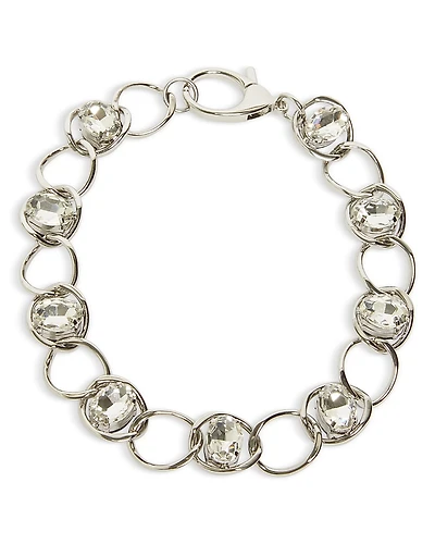 Weekend Max Mara Namur Rhinestone Chunky Link Choker Necklace