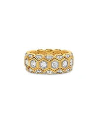 Men's Hex Stack Ring