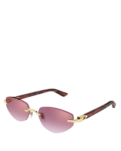 Cartier Geometric Sunglasses
