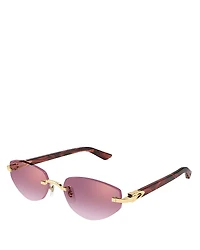 Cartier Geometric Sunglasses