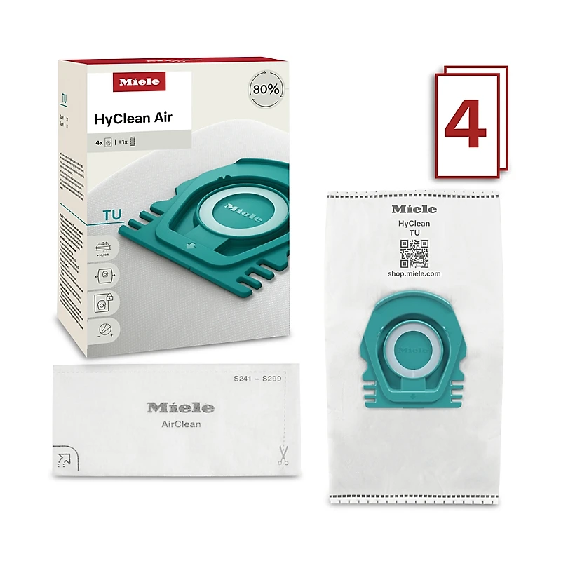 Miele HyClean Air Tu Vacuum Cleaner Bags for Miele Guard L1 Vacuum Cleaners