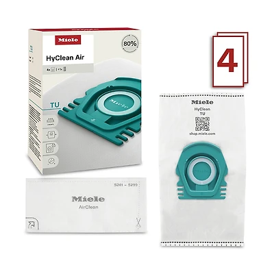 Miele HyClean Air Tu Vacuum Cleaner Bags for Miele Guard L1 Vacuum Cleaners