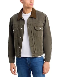 Frame Canvas Trucker Jacket