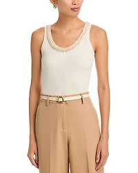 Fabiana Filippi Embellished Tank Top
