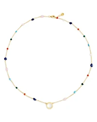 Anabel Aram Milos Bead Station Strand Necklace, 24-25