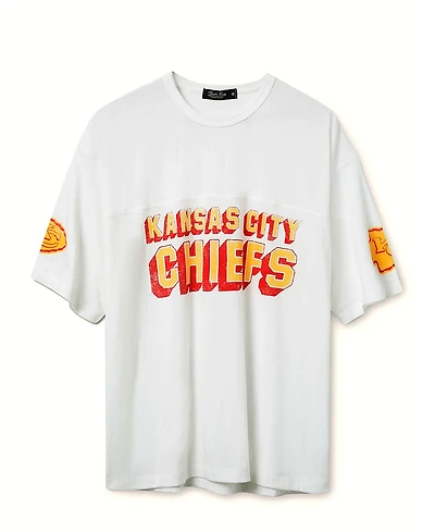 Junk Food Clothing Unisex Nfl Kansas City Chiefs Halfback Jersey Tee