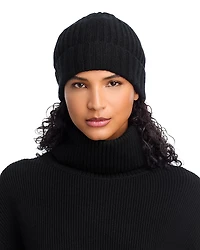 V Fraas Rib Knit Cuff Cashmere Hat - Exclusive