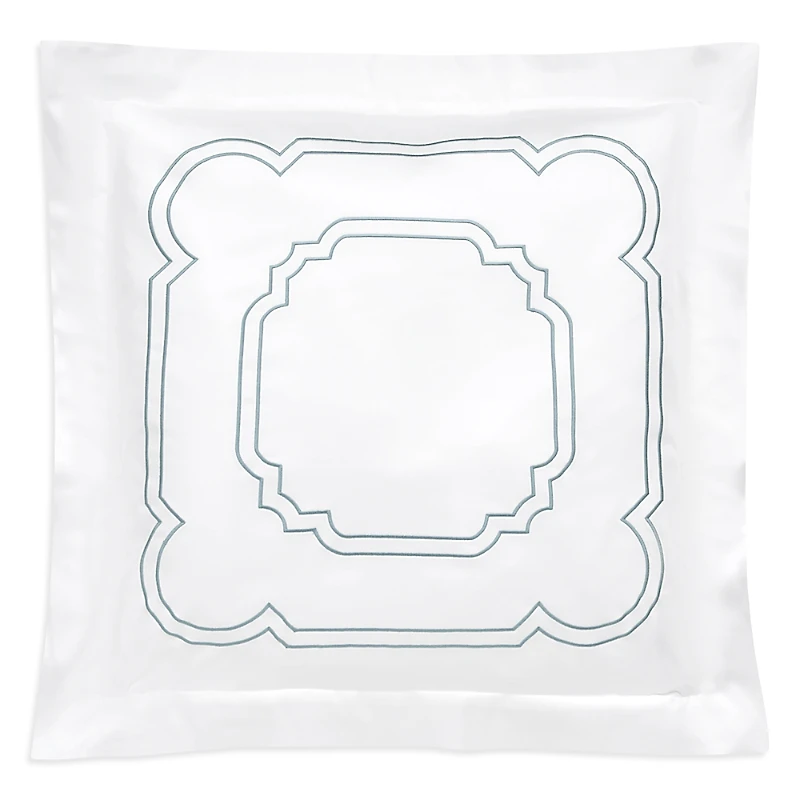 Dea Luxury Linens Artemide Embroidery Euro Sham