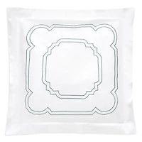 Dea Luxury Linens Artemide Embroidery Euro Sham