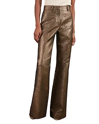 Reiss Sienna Sparkle Flare Pants