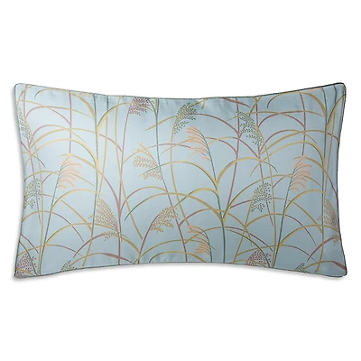 Yves Delorme Graminee Silk Decorative Pillow, 13 x 22
