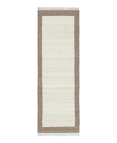 Obeetee Nu Maison Soft Border Runner Area Rug,2'6x8'0