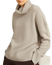 Hobbs London Gabi Rollneck Wool and Cashmere Sweater