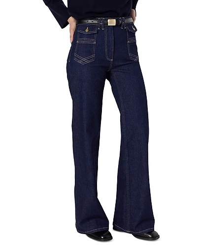 Gerard Darel Anna High Rise Flare Jeans