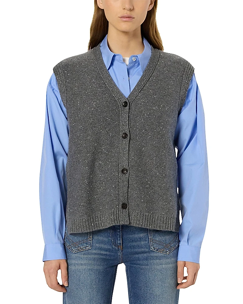 Gerard Darel Elysee Buttoned Vest