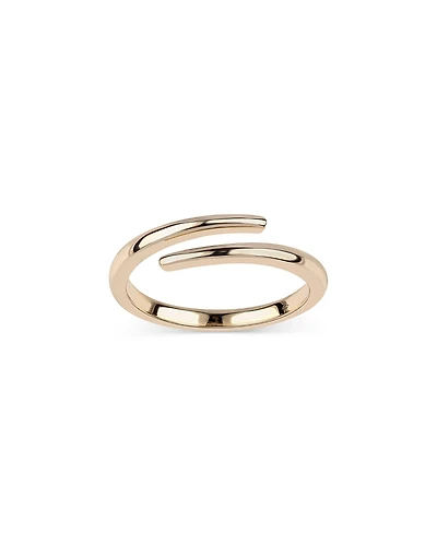 Moon & Meadow 14K Yellow Gold 14K Plain Open Wrap Ring