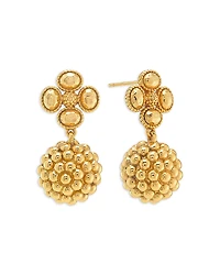 Capucine De Wulf Berry Clover Drop Earrings