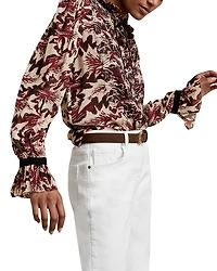 Reiss Jules Printed Top