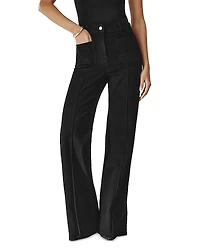 Reiss Sakura High Rise Flare Leg Jeans