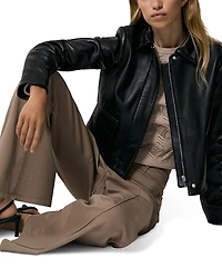 Reiss Drew Leather Jacket