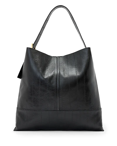 Allsaints Asha Eel Embossed Shoulder Bag