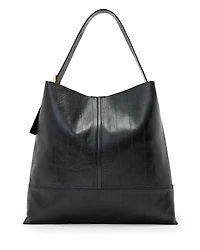 Allsaints Asha Eel Embossed Shoulder Bag