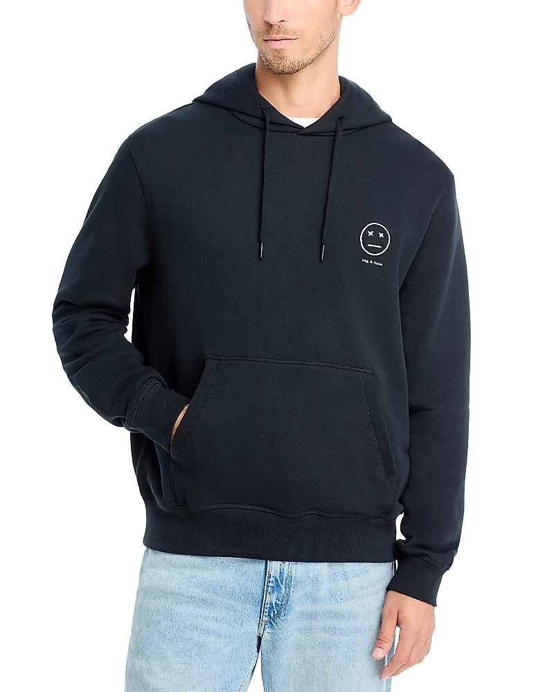 rag & bone Sour Face Embroidered Hoodie