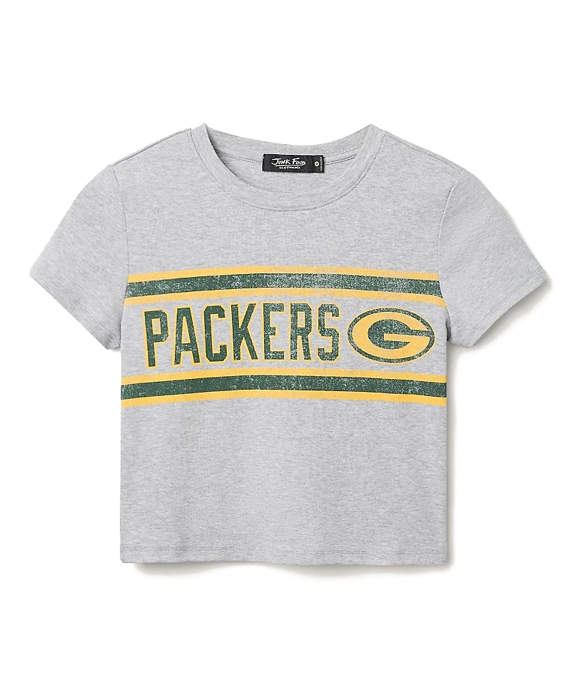 Junk Food Clothing Women's Nfl Green Bay Packers Sideline Baby Tee