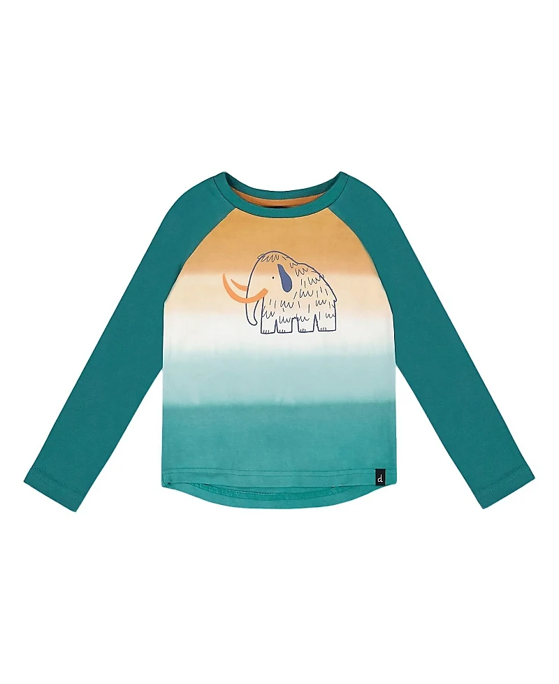 Deux par Boys' Organic Cotton Jersey Raglan Sleeve T-Shirt - Baby