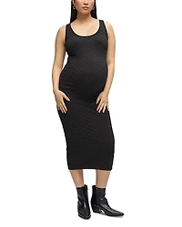 Ingrid & Isabel Seamless Midi Maternity Dress