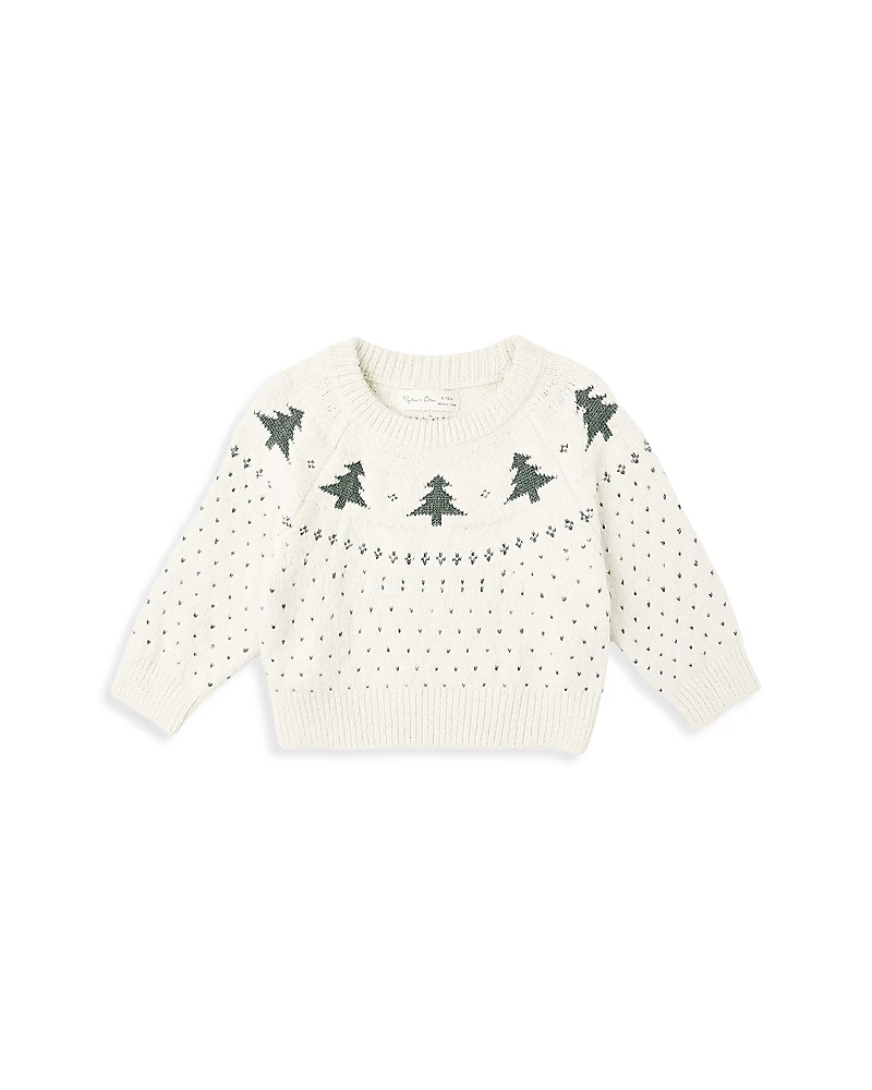 Rylee + Cru Boys' Trees Fair Isle Sweater - Baby